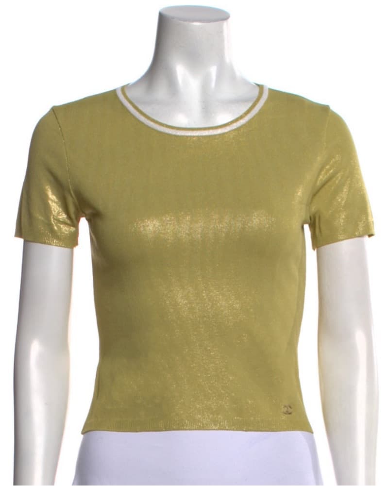 Chanel Gold Top - Image 1