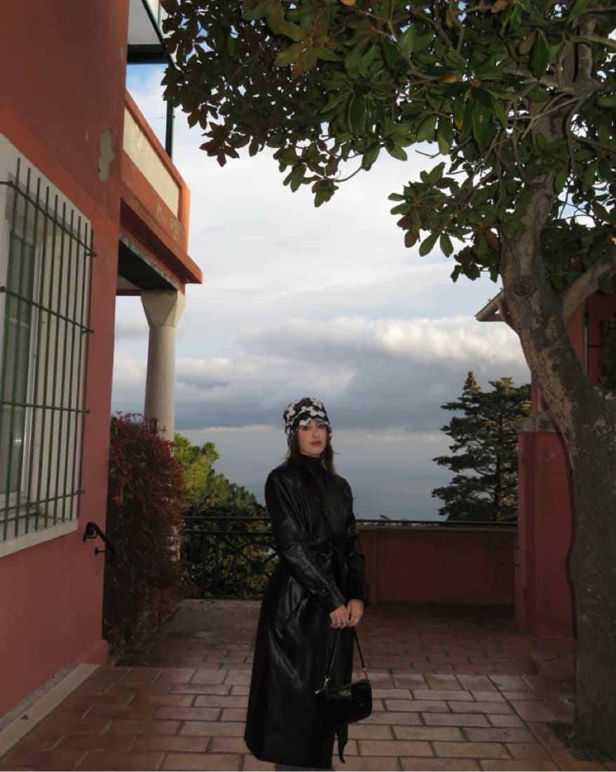 Faux Leather Trench - Image 3