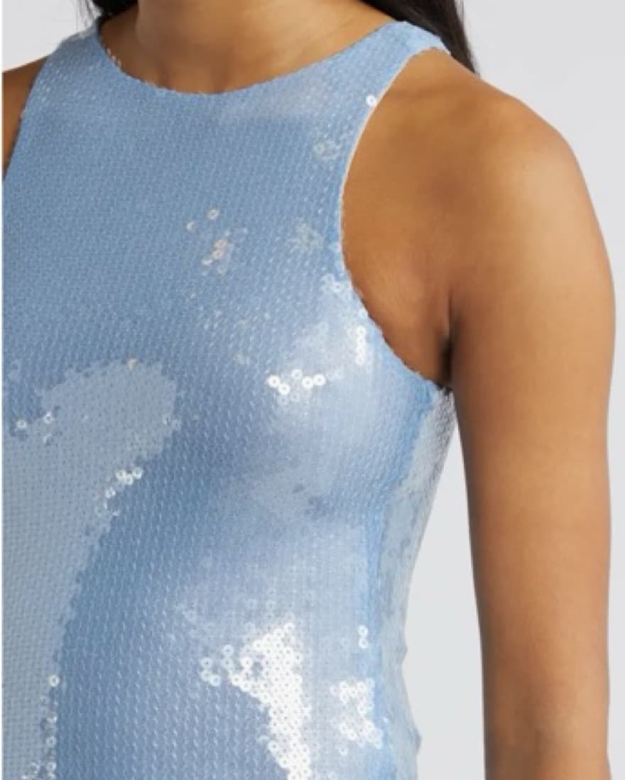 Rare London Blue Sequin  - Image 3