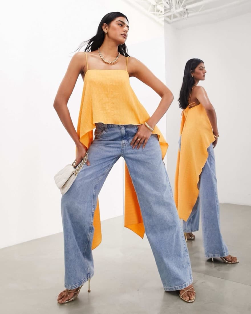 ASOS open back top - Image 1