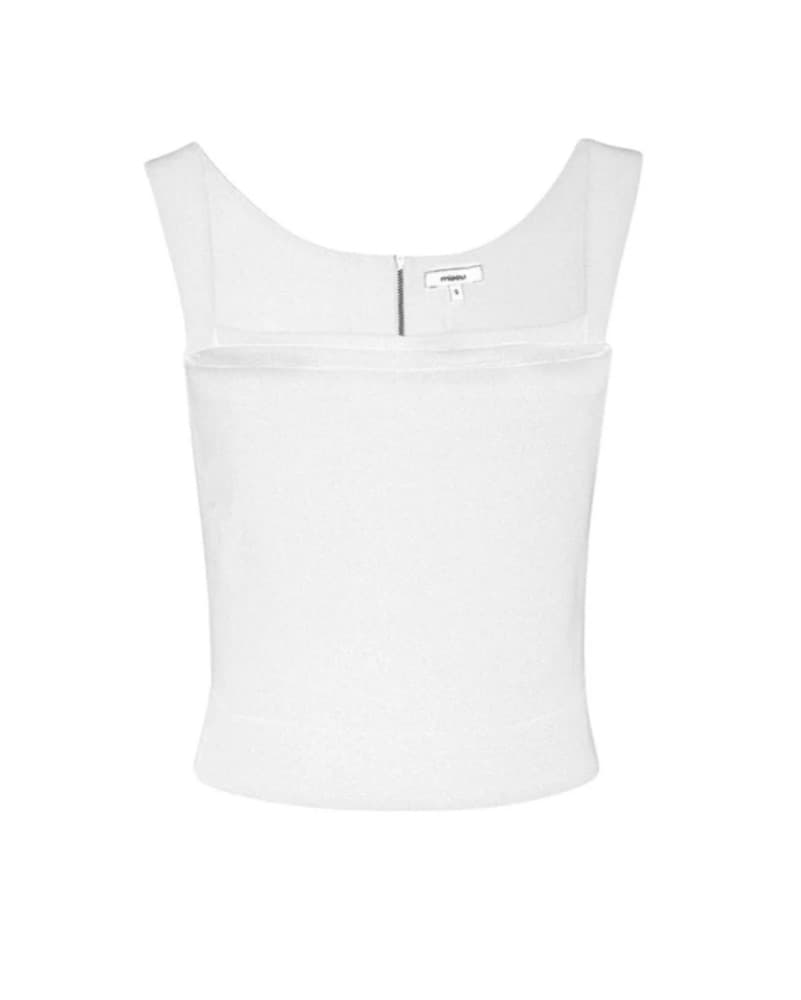 miaou imogene corset in white - Image 2