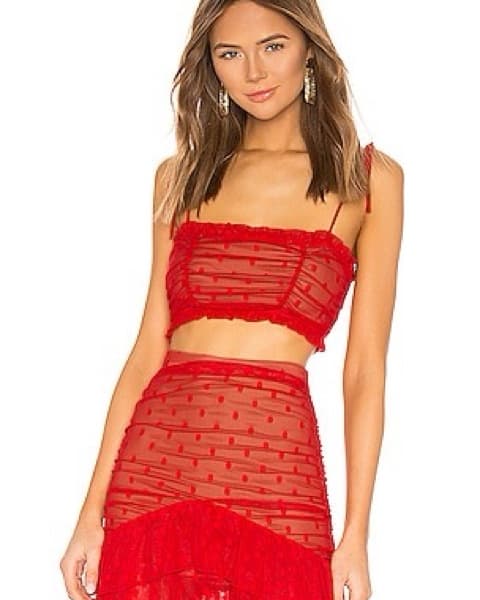 Red polka dot Majorelle Set - Image 1