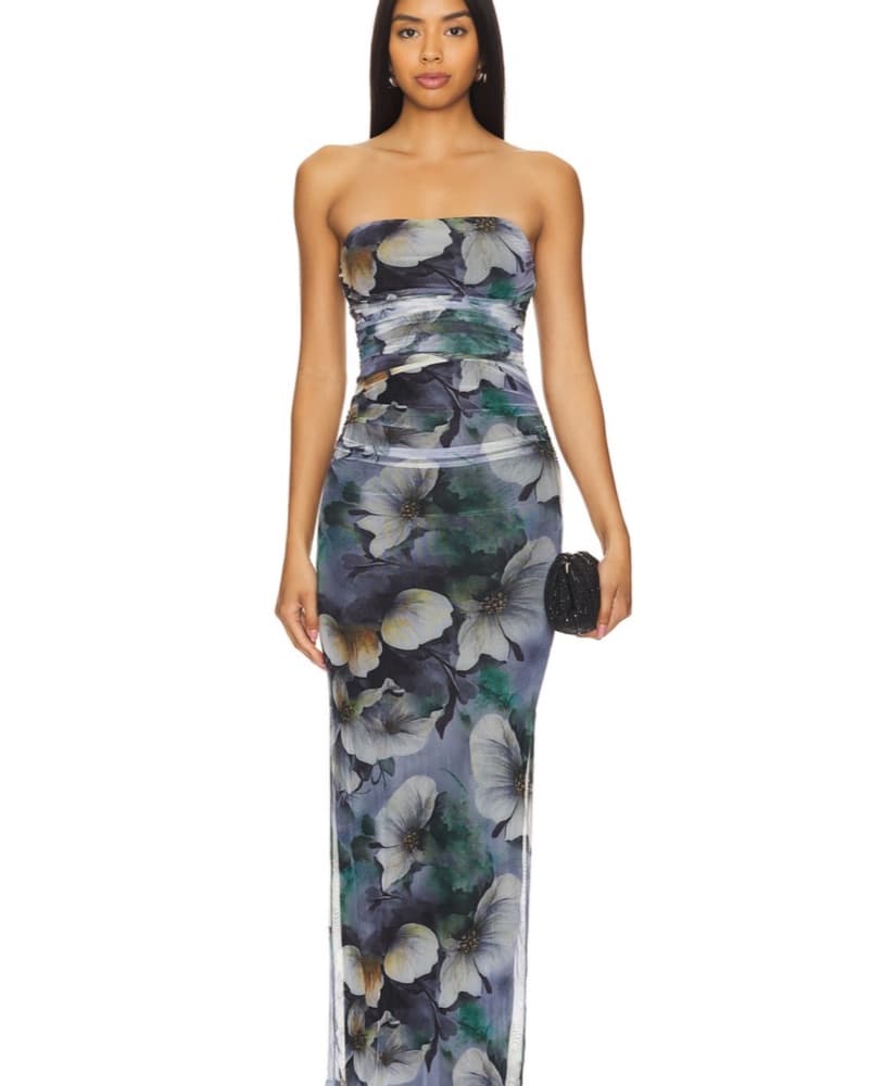 Blue Floral Sammie Dress - Image 2