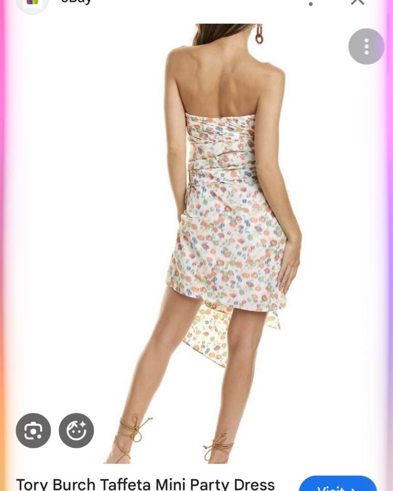 Tory Burch Tafetta Dress  - Image 2