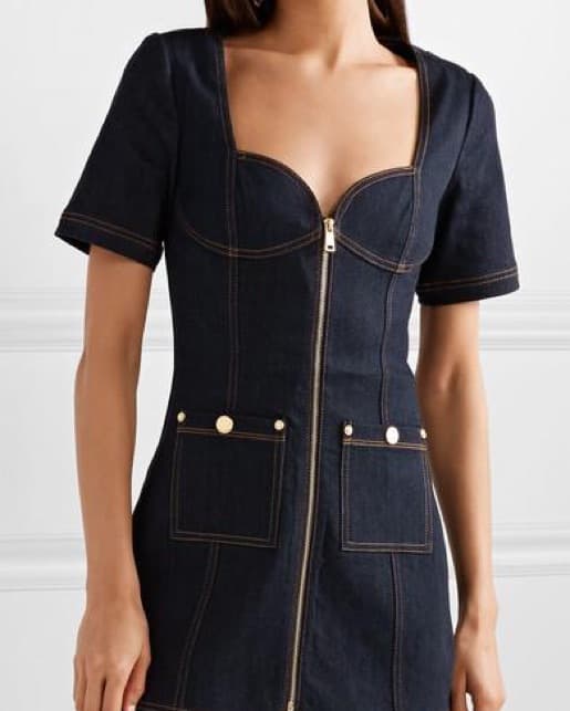 Alice Mccall Denim Mini Dress     - Image 1