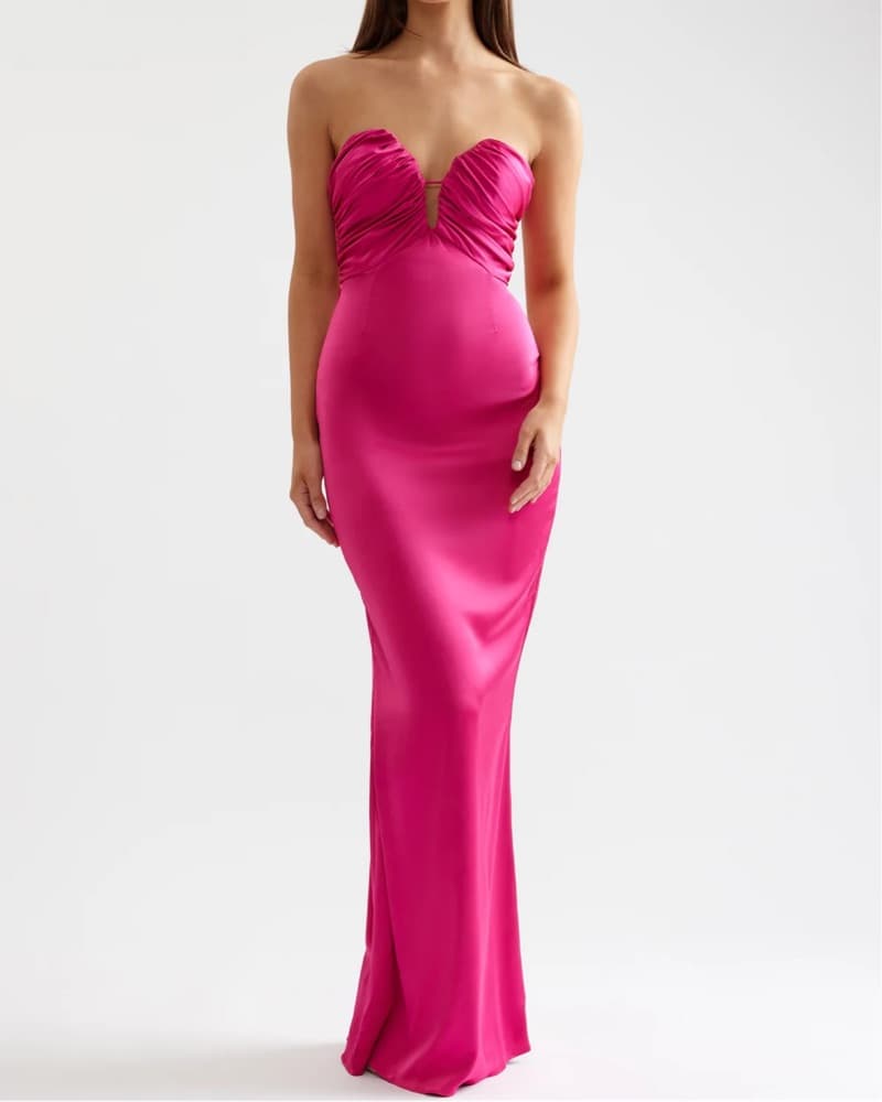 Studio LEXI - Magenta Magnolia Dress - Image 1