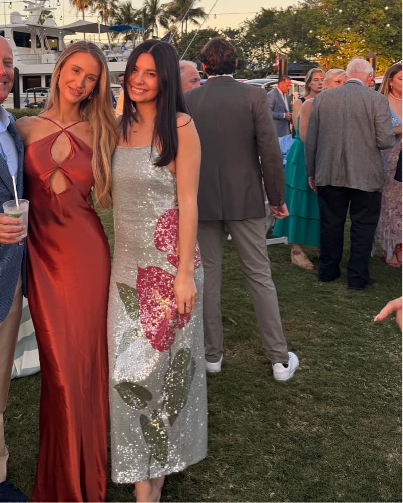 Farm Rio Sequin Dress - Image 1