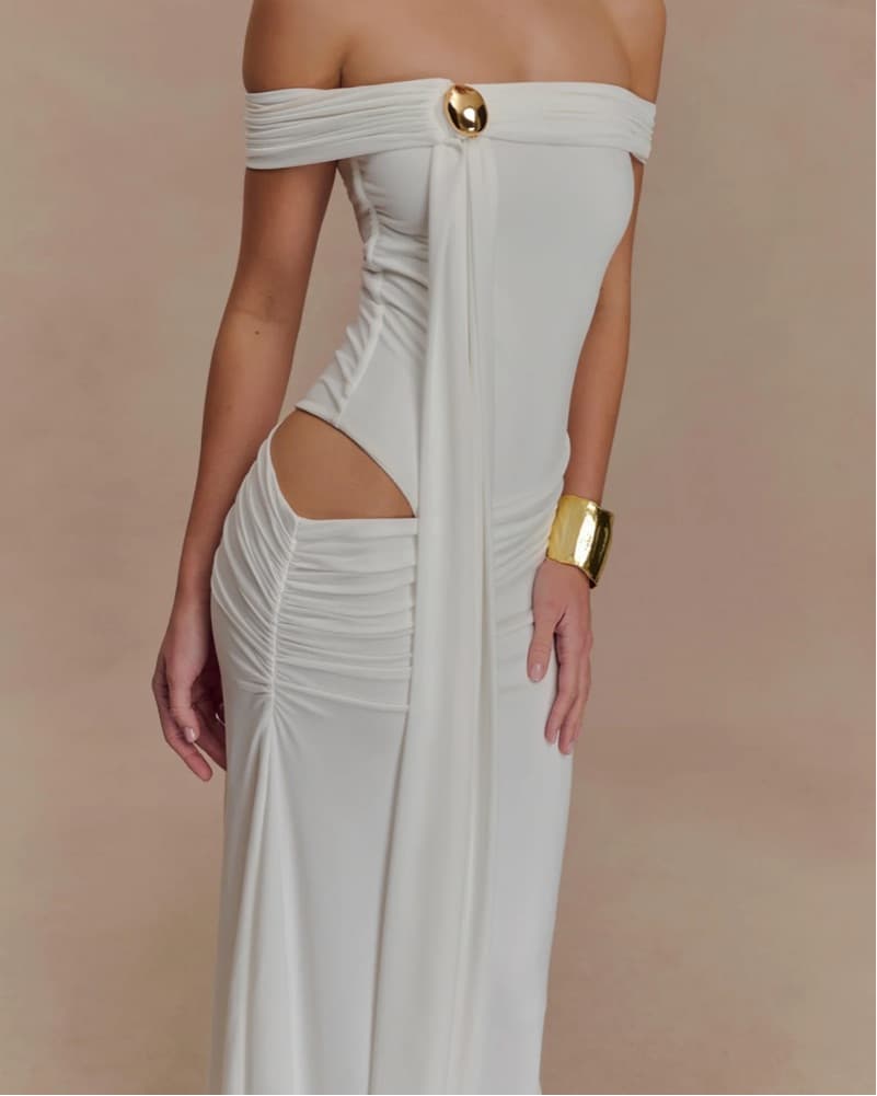 Meshki Maxi Cutout Dress - Image 4