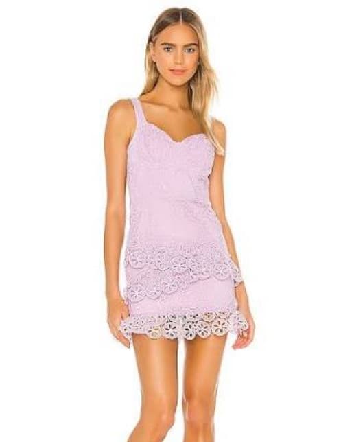 Raelynn Dress In Lilac - Image 1