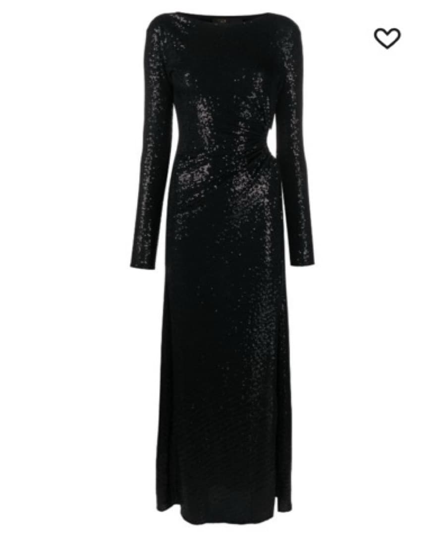 Maje cut-out sequinned maxi dress - Image 4