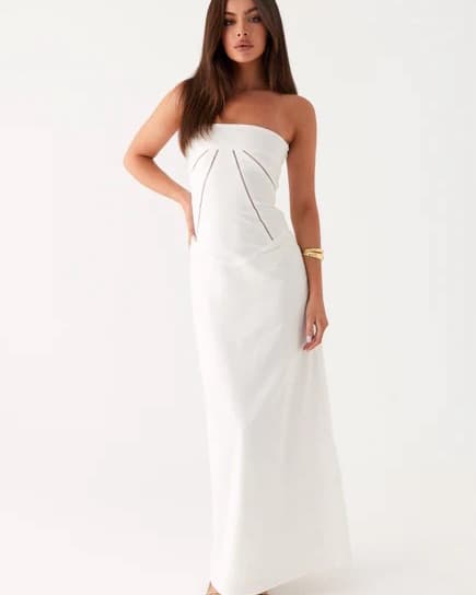 Peppermayo Cerisa White Dress - Image 1