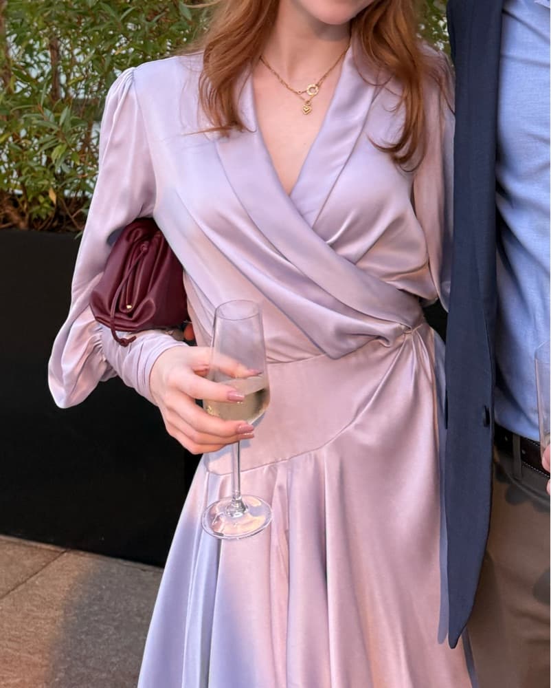 Zimmerman Wrap Silk Mini Dress - Image 4