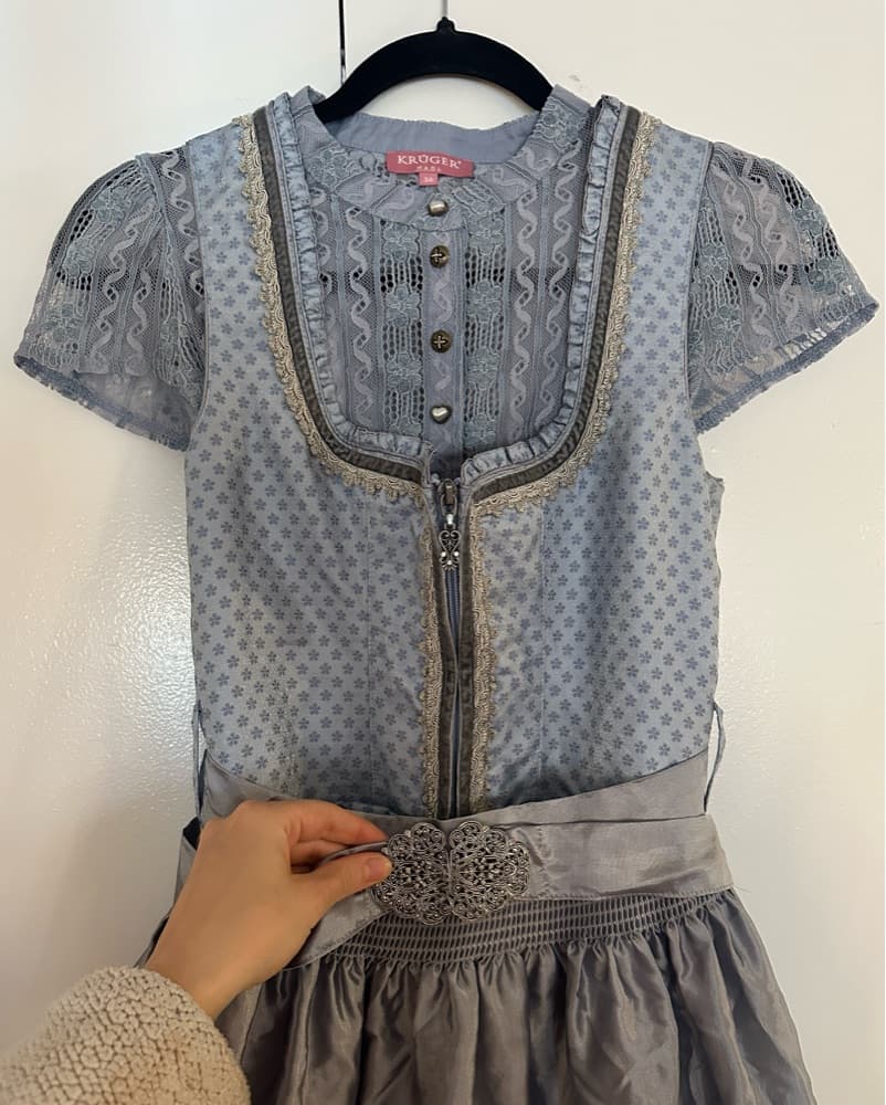 Oktoberfest Kruger Dirndl Blouse Size 36 - Image 2