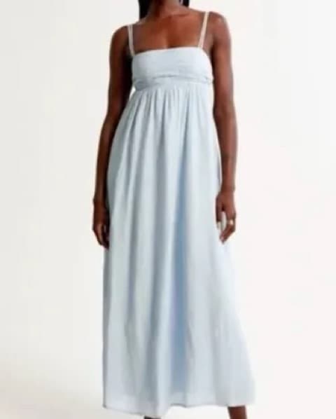 Crinkled Textured Maxi Dress - Image 1