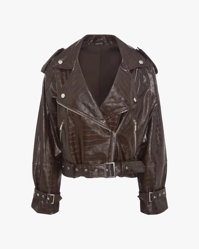  Cropped Moto jacket  - Image 2