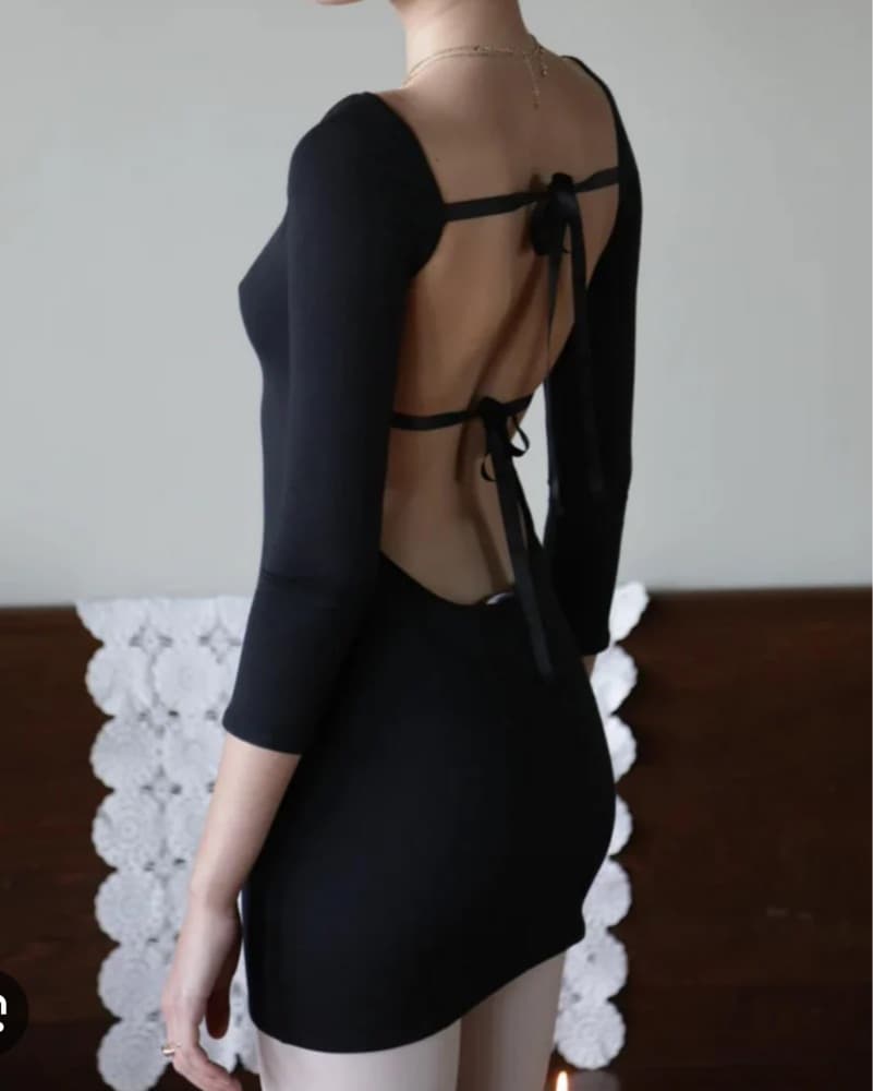 Buci Clara Dress In Black  - Image 1