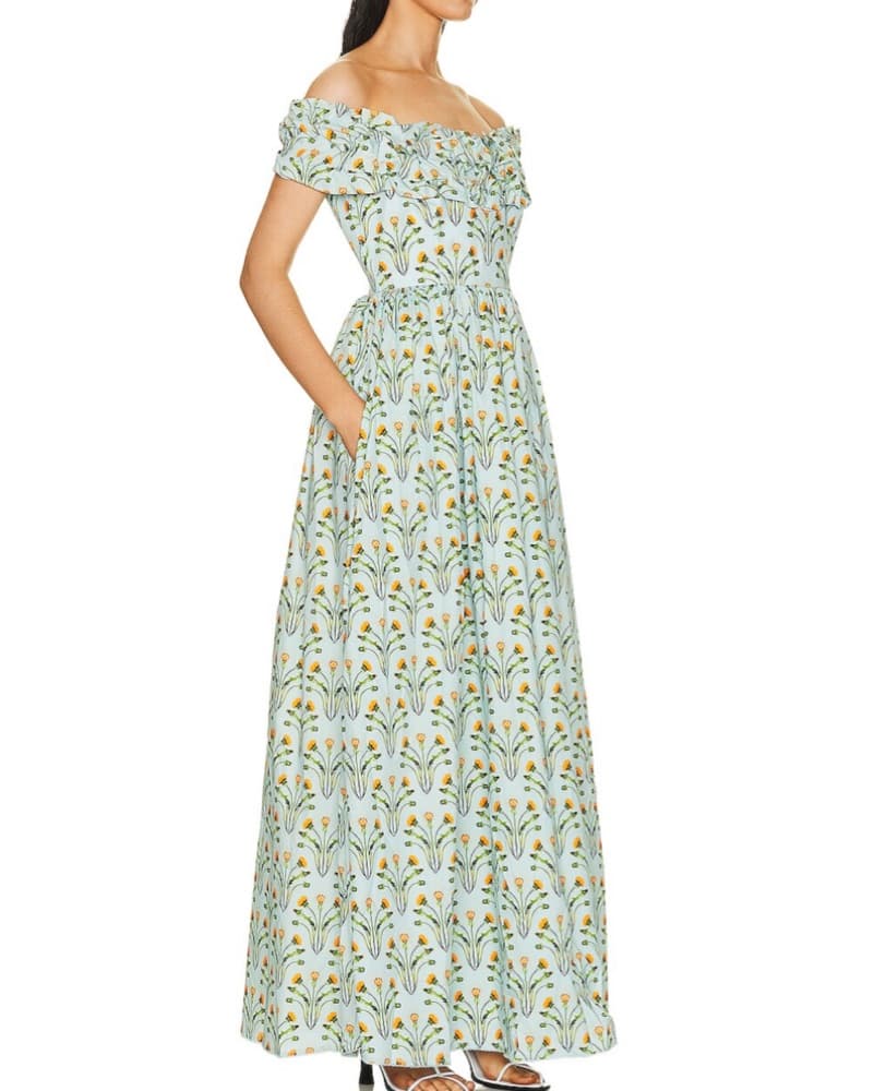 AGUA BY AGUA BENDITA Espliego Maxi Dress - Image 3