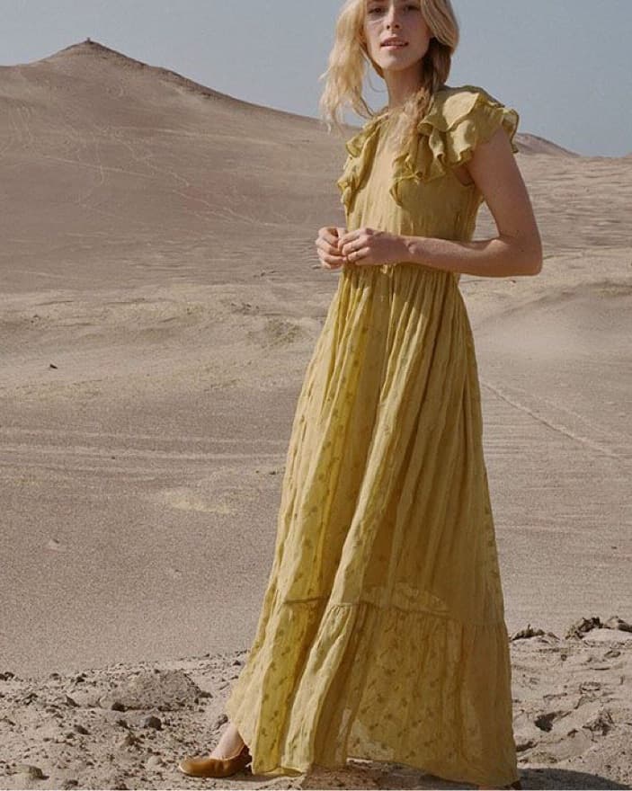 Doen Chiffon Floral Dress - Image 3