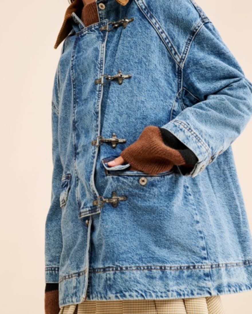 Denim Barn Jacket - Image 2