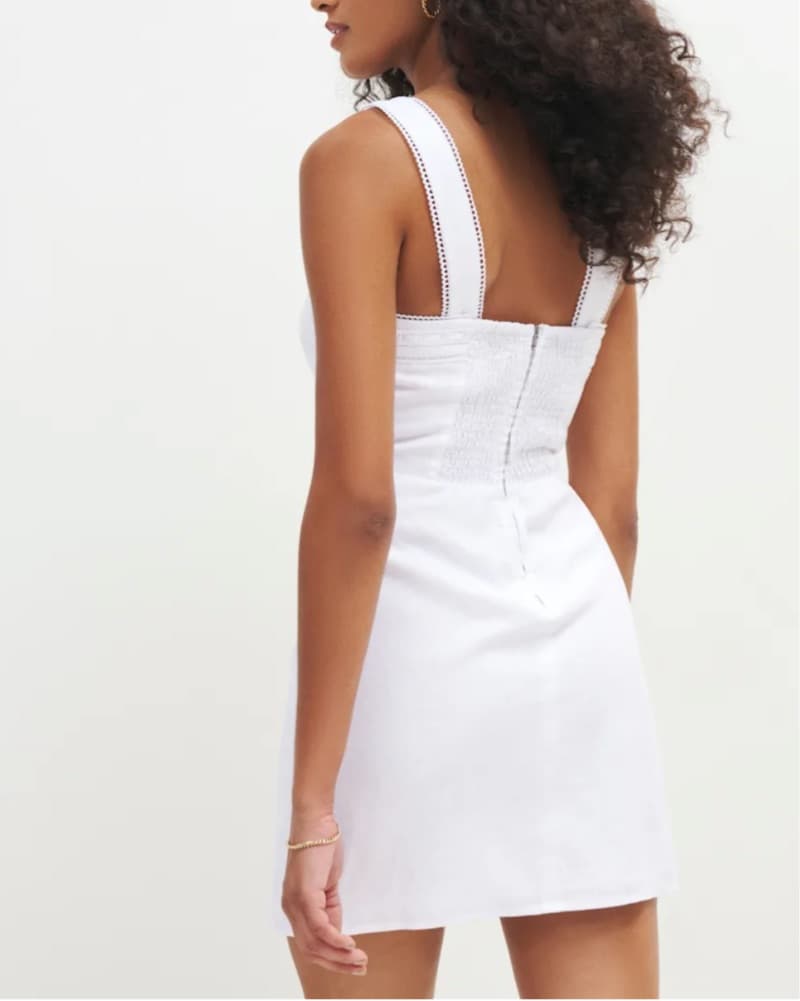 Reformation Elana Linen Dress - Image 3