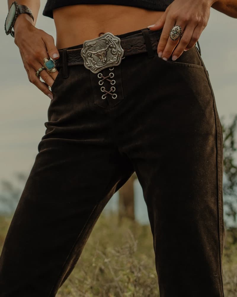 Suede Pants - Image 3