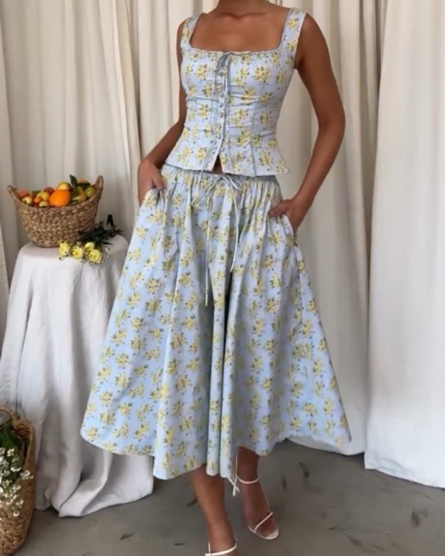 House of CB Set Juana Top + Cora Skirt  - Image 3