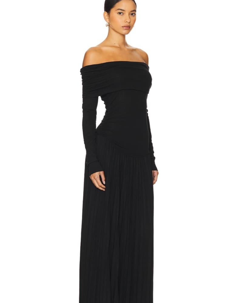 Lioness Maxi Dress Black - Image 1