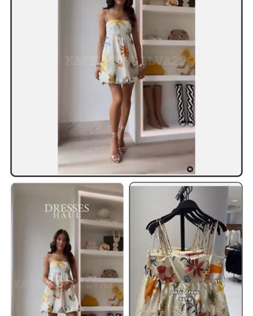 Viral Zara Cocktail Dress Alamais  - Image 2