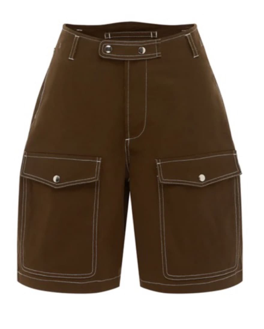 With Jean Carter Cargo Shorts | Brown - Image 2