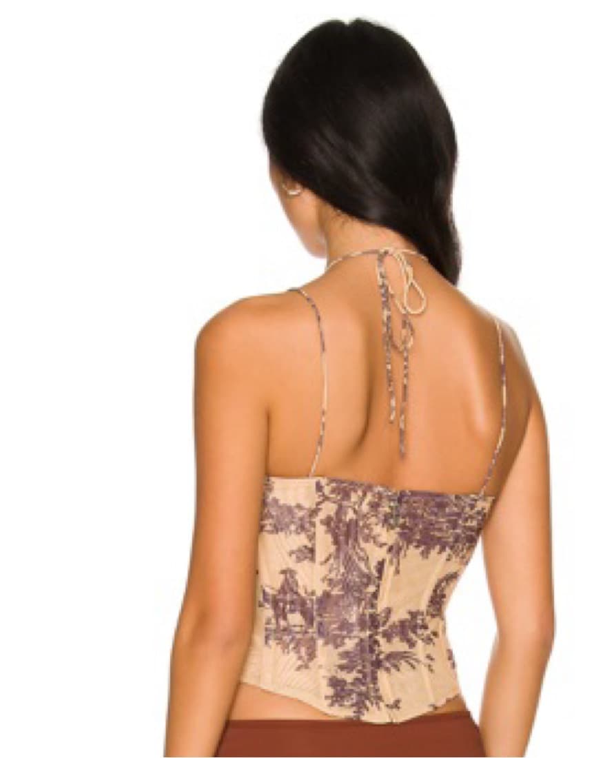 Floral Courset Top - Image 4