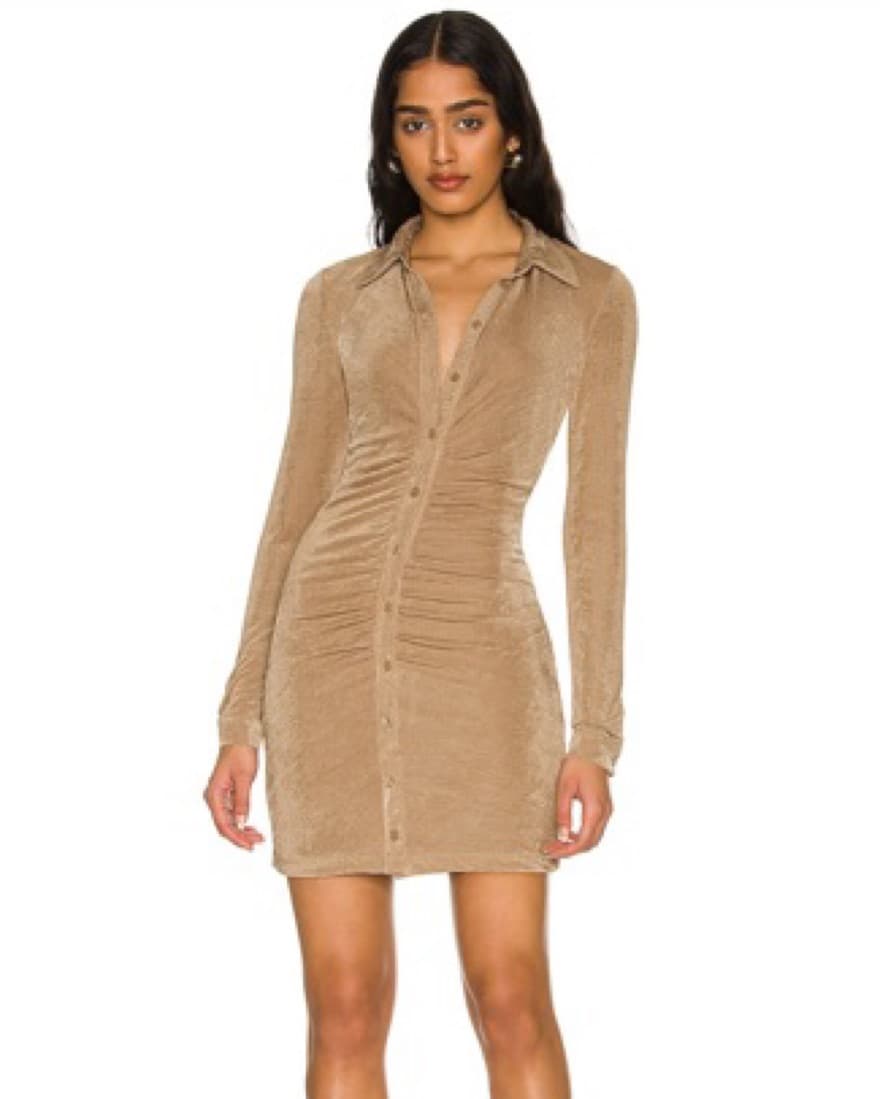 Bardot Slinky Dress - Image 1