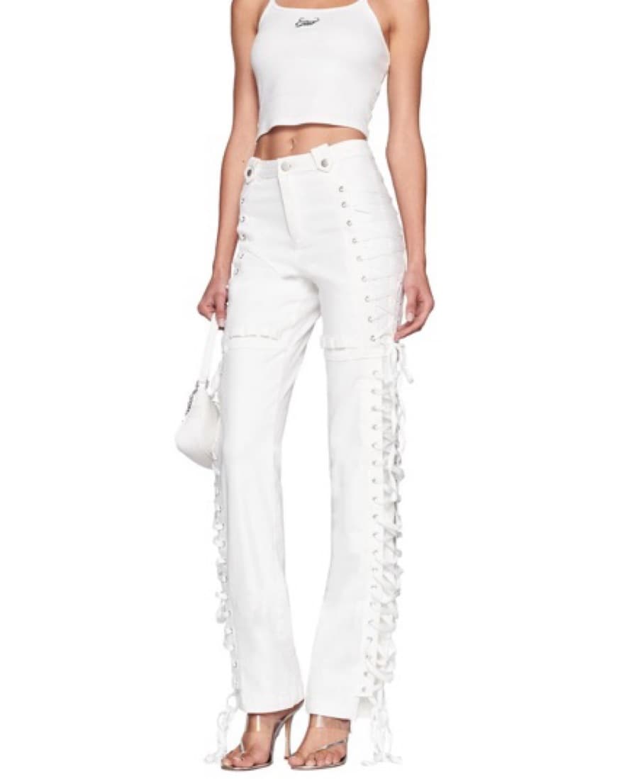 IAMGIA Holly Pants in White  - Image 1