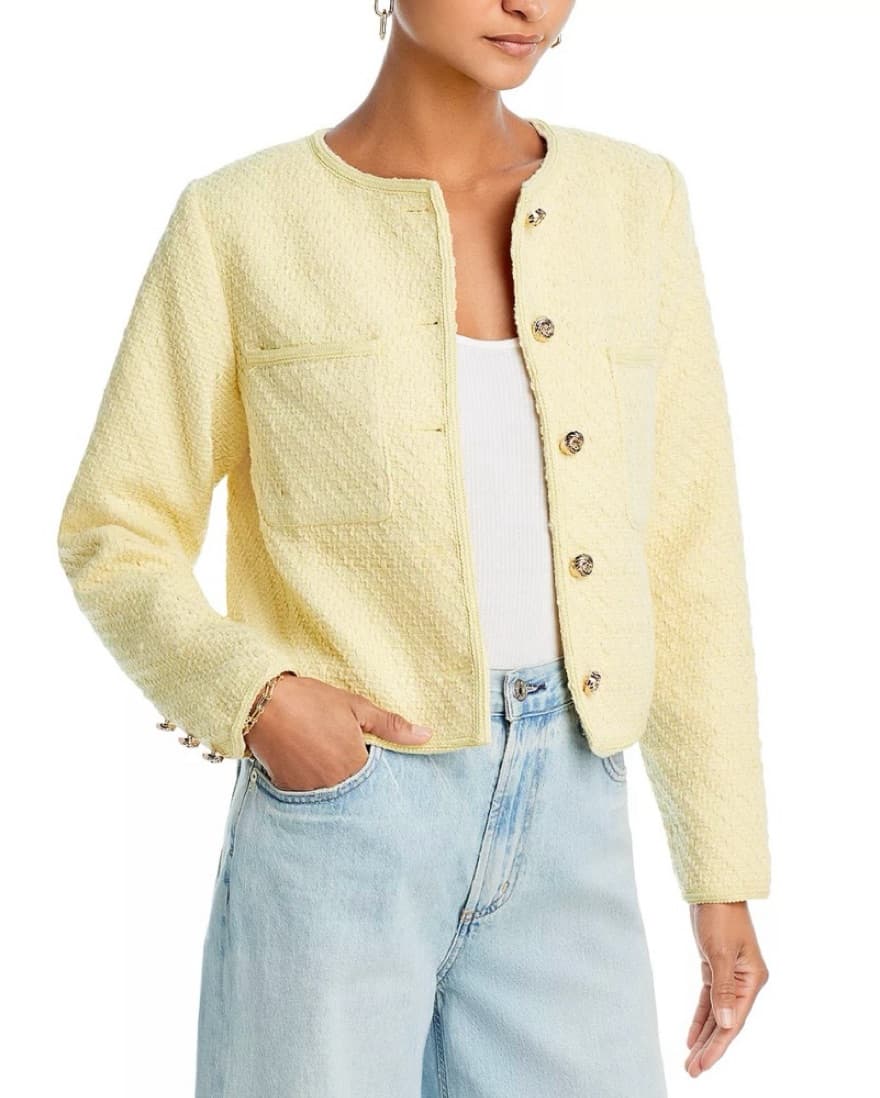 Aqua Tweed Blazer - Image 1