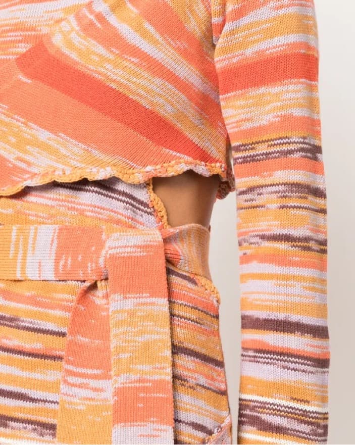 Jonathan Simkhai Knitted Space Dye Dress - Image 3