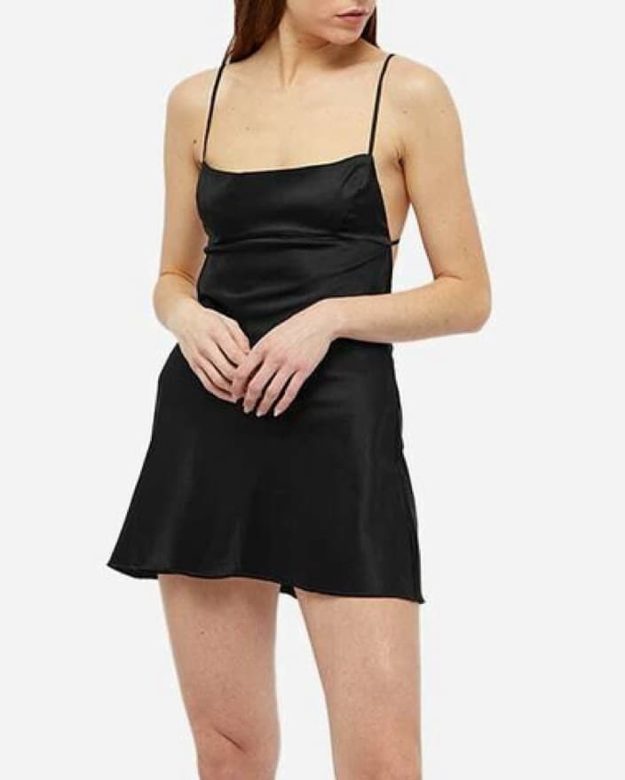 Danielle Guizio Silk Slip Dress - Image 1