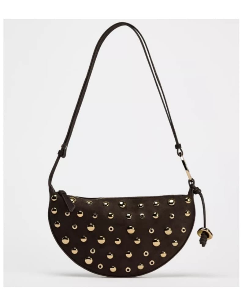 Brown Studded Bag  - Image 2