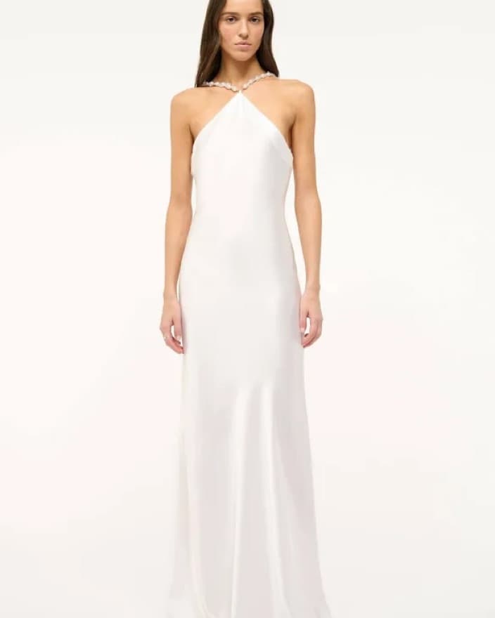 Staud White Gown - Image 1