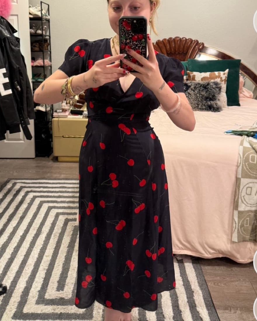 Realisation Par The Teale Dress Cherry  - Image 3