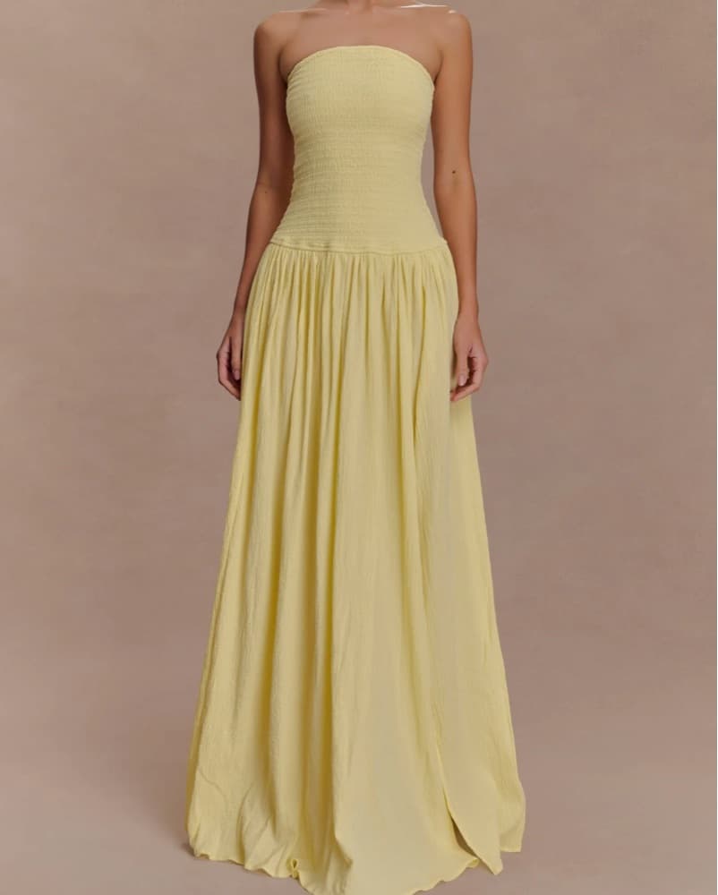Meshki - Yellow Maureen Maxi Dress  - Image 1
