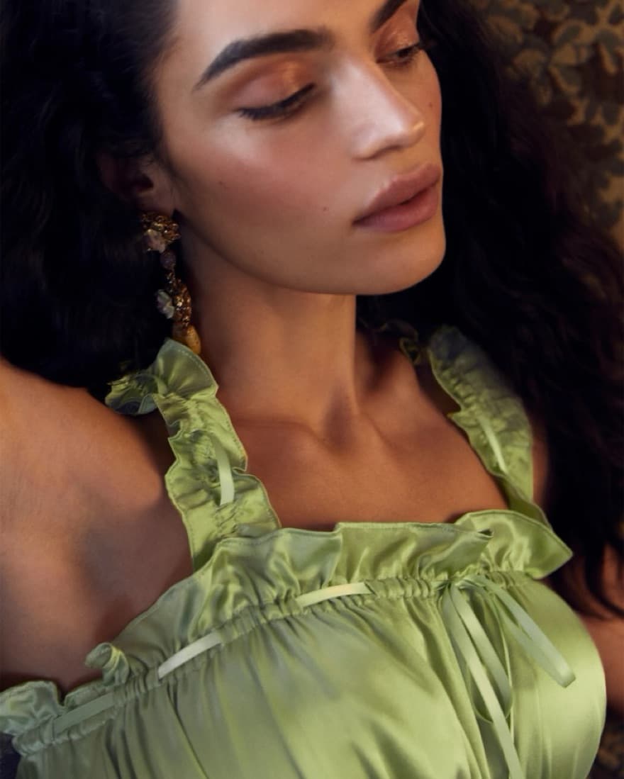 Reformation Erdem 100% Silk Dress - Image 2