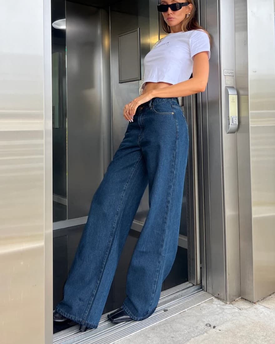 Lioness Top Model Jean Dark Denim - Image 4