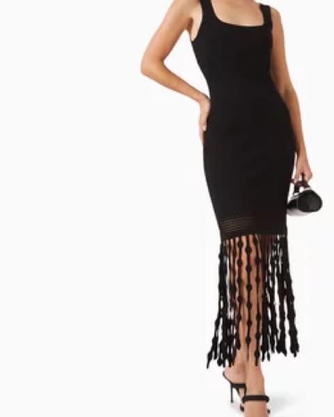 Simkai Signa Fringe Dress - Image 2