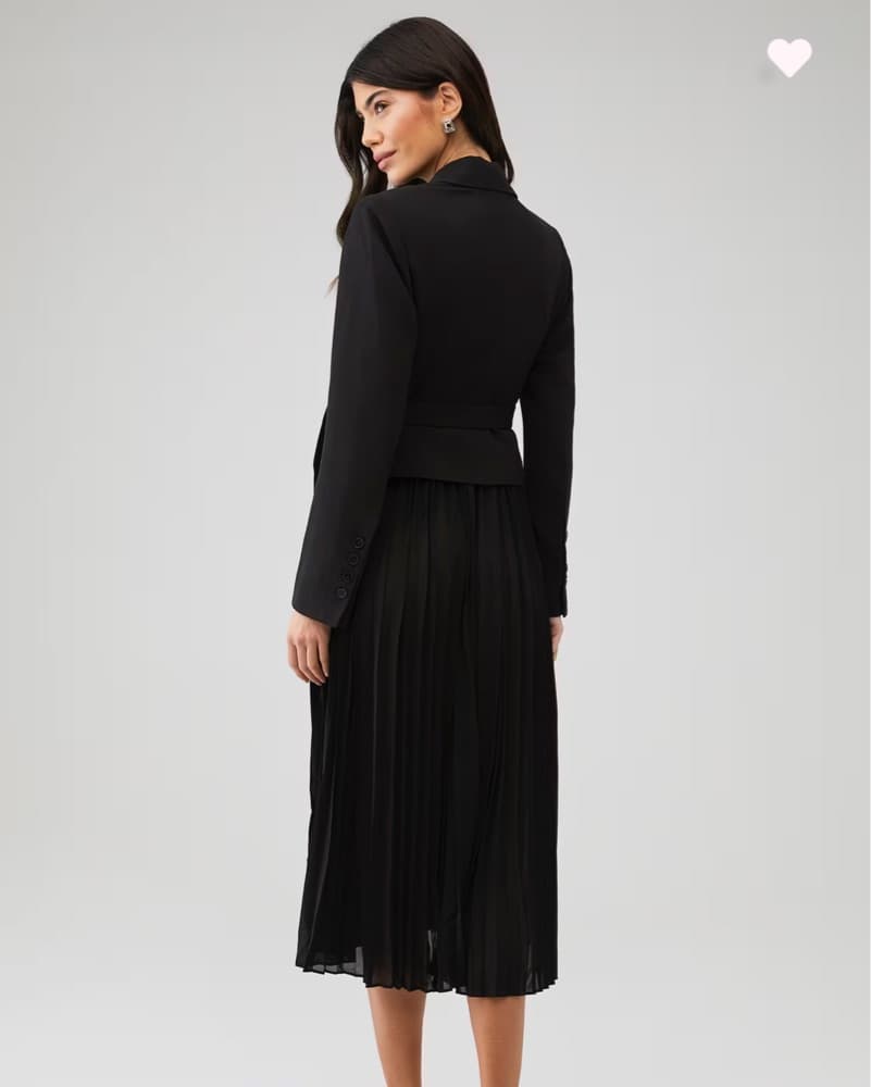 Astr Sekani Wrap Blazer Dress - Image 3