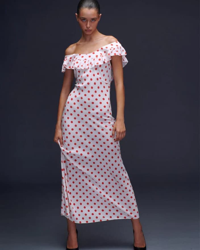 Claudia Superdot Dress - Image 5