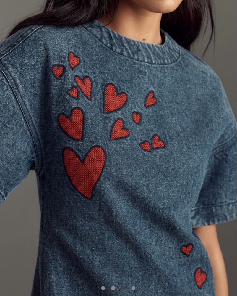 Dhruv Kapoor Denim Mini Dress - Image 2
