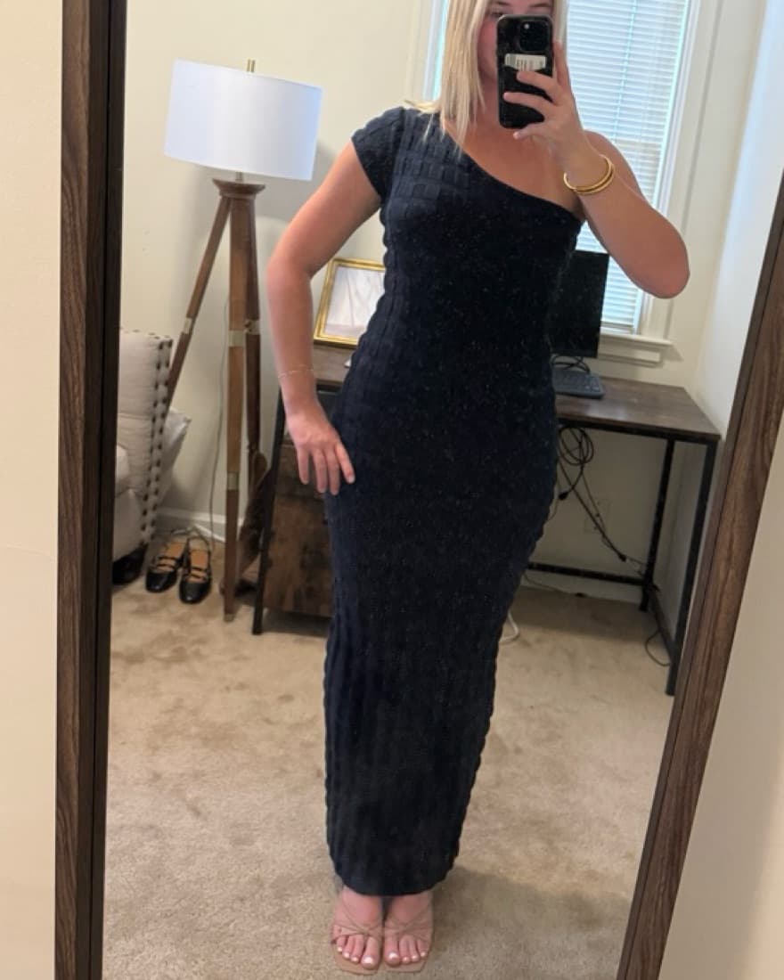 Zulu & Zephyr - Midnight Textured Dress - Image 4