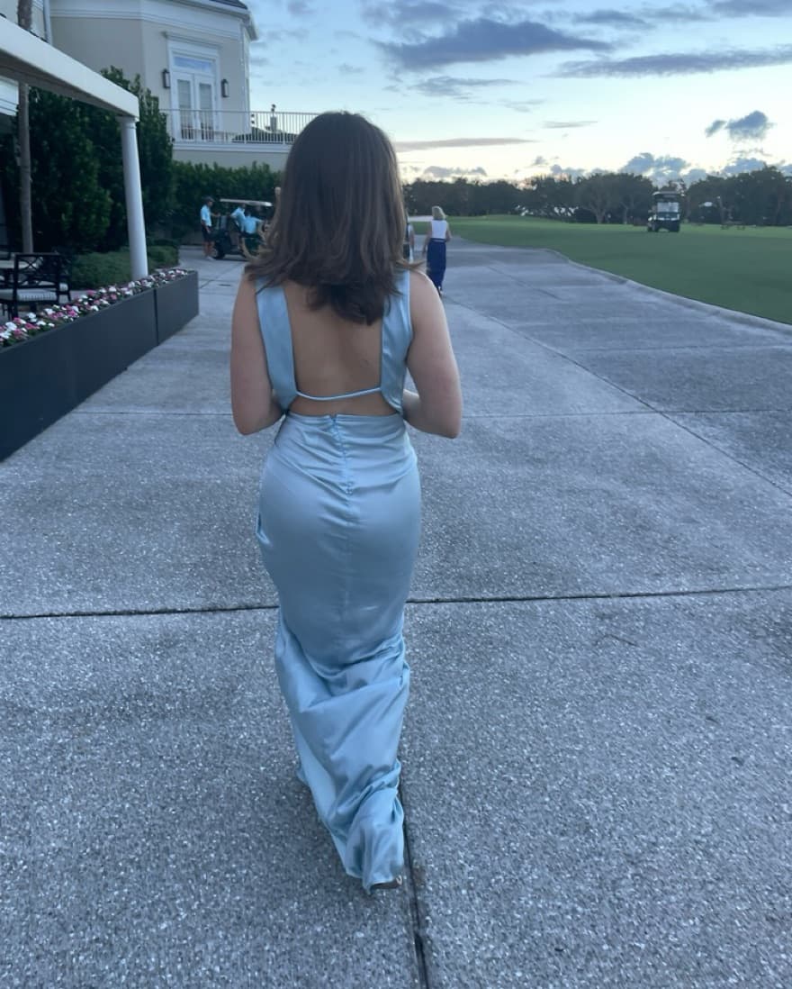Blue Maxi Dress  - Image 4