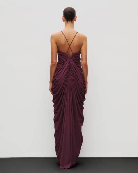 THE DRAPED HALTER GOWN - Image 3