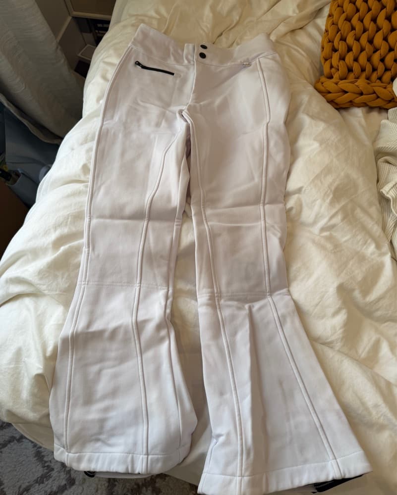 Nils Garmisch White Snow Pants  - Image 2