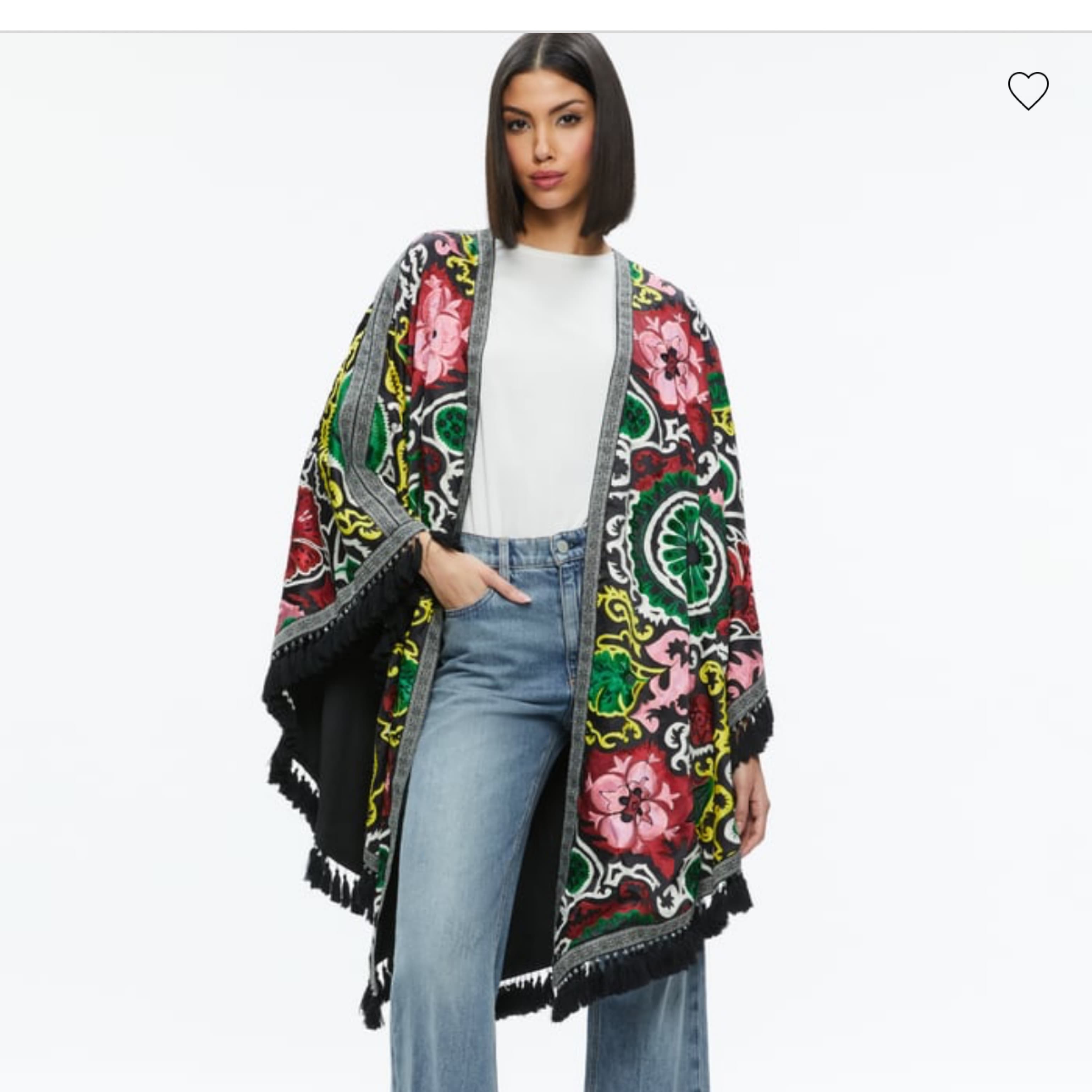 Alice + Olivia Nadine Embellished Shawl - Image 1